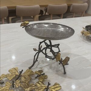 Michael Aram butterfly Metal Pedestal
